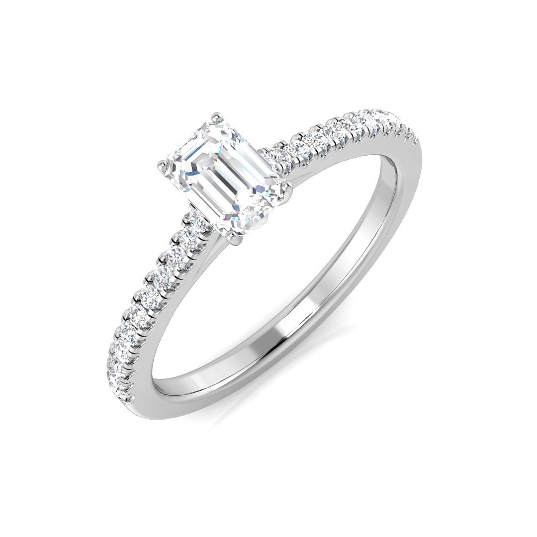 1.86ct Natural Diamond Engagement Rings Ring in Platinum Platinum