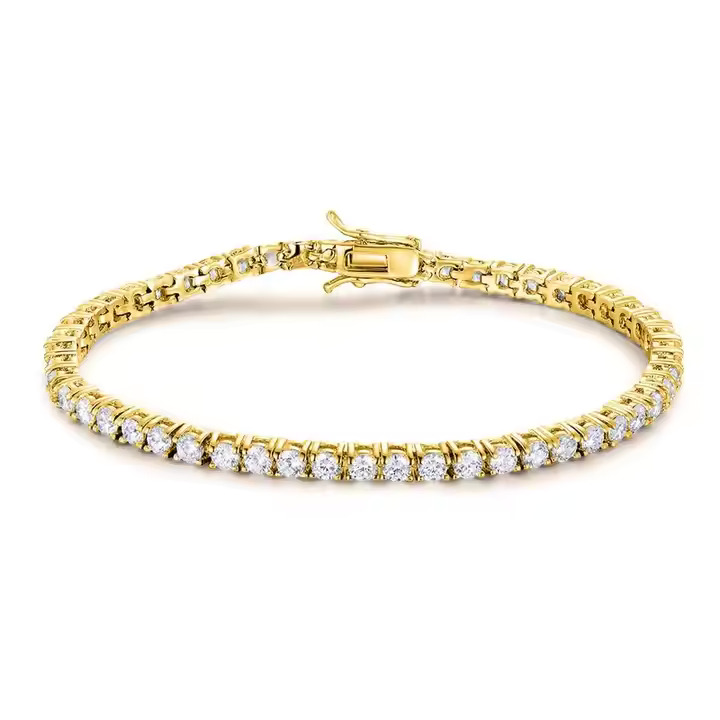 Paityn Lab-Created 4 Prong Diamond Bracelet