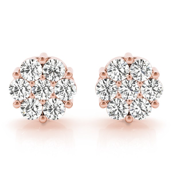 Fairamay Natural Claw Set  Diamond Earrings