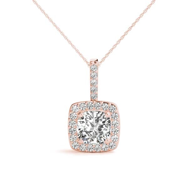 Tamora Natural Diamond 4 Prong  Necklace