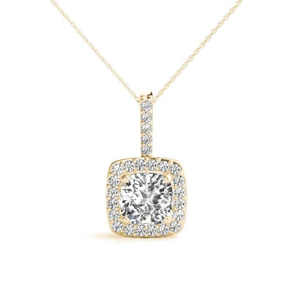 Tamora Natural Diamond 4 Prong  Necklace