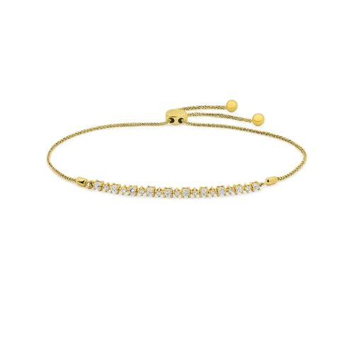Paveye Natural 4 Prong  Diamond Bracelet