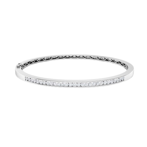 Sheral 0.12 Carat Natural Channel Set  Diamond Bracelet