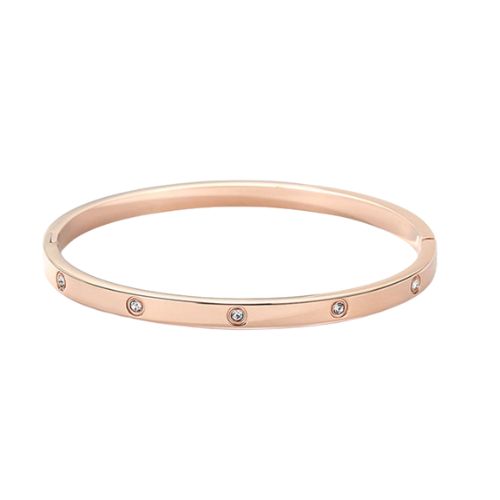 Sheilaine Natural Bezel Set  Diamond Bracelet