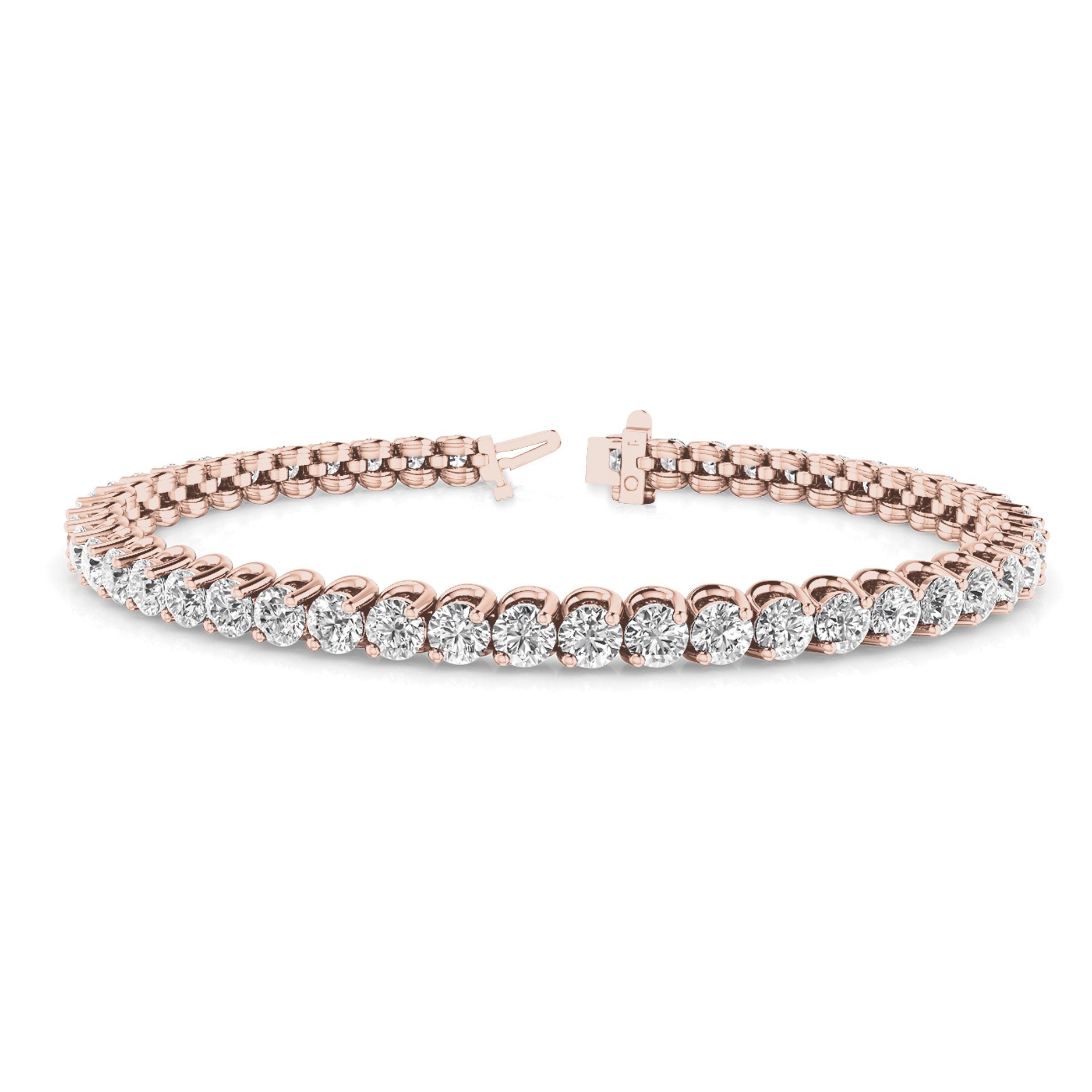 Richelle Natural 2 Prong  Diamond Bracelet