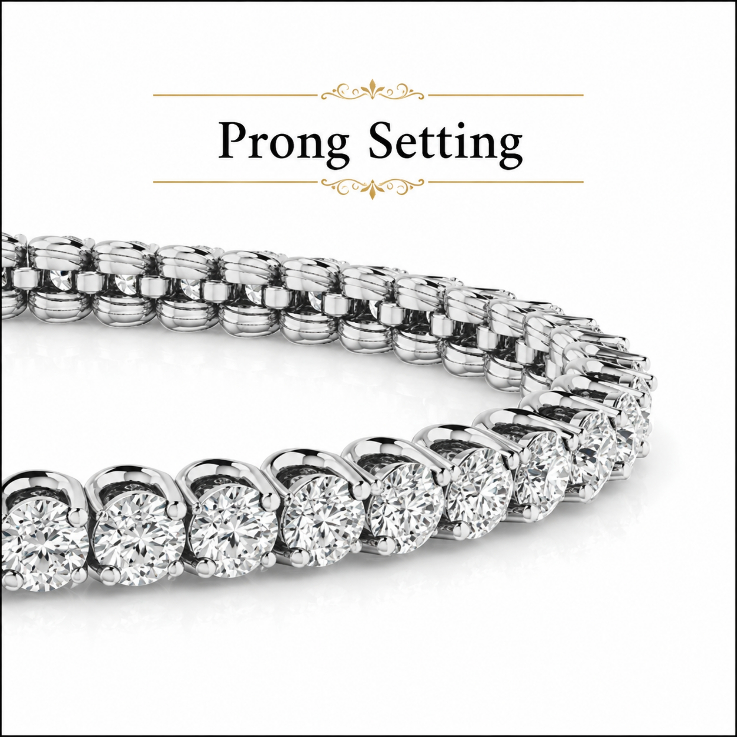 Richelle 2 Prong Tennis Diamond Bracelet | Sunshine Diamonds