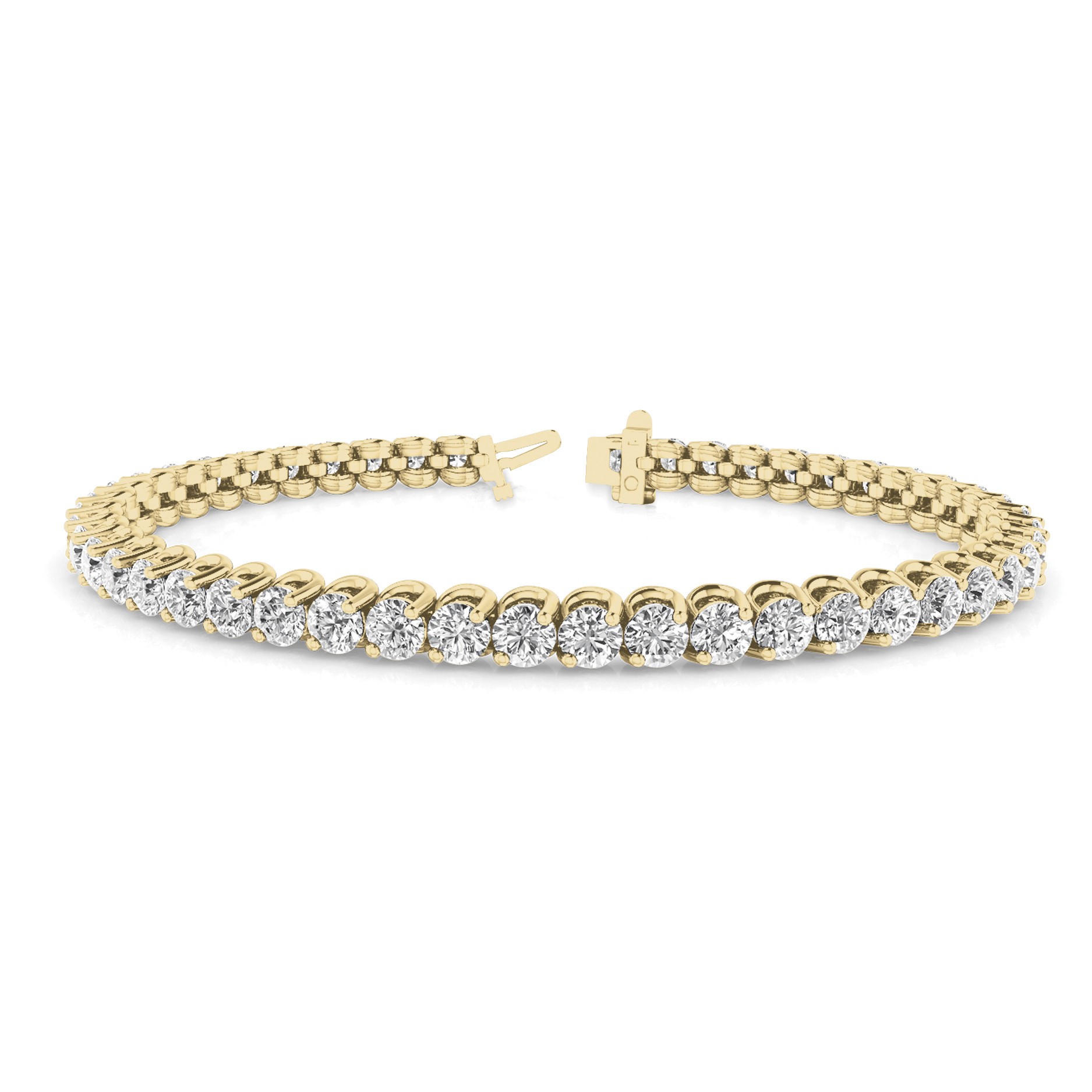 Richelle Natural 2 Prong  Diamond Bracelet