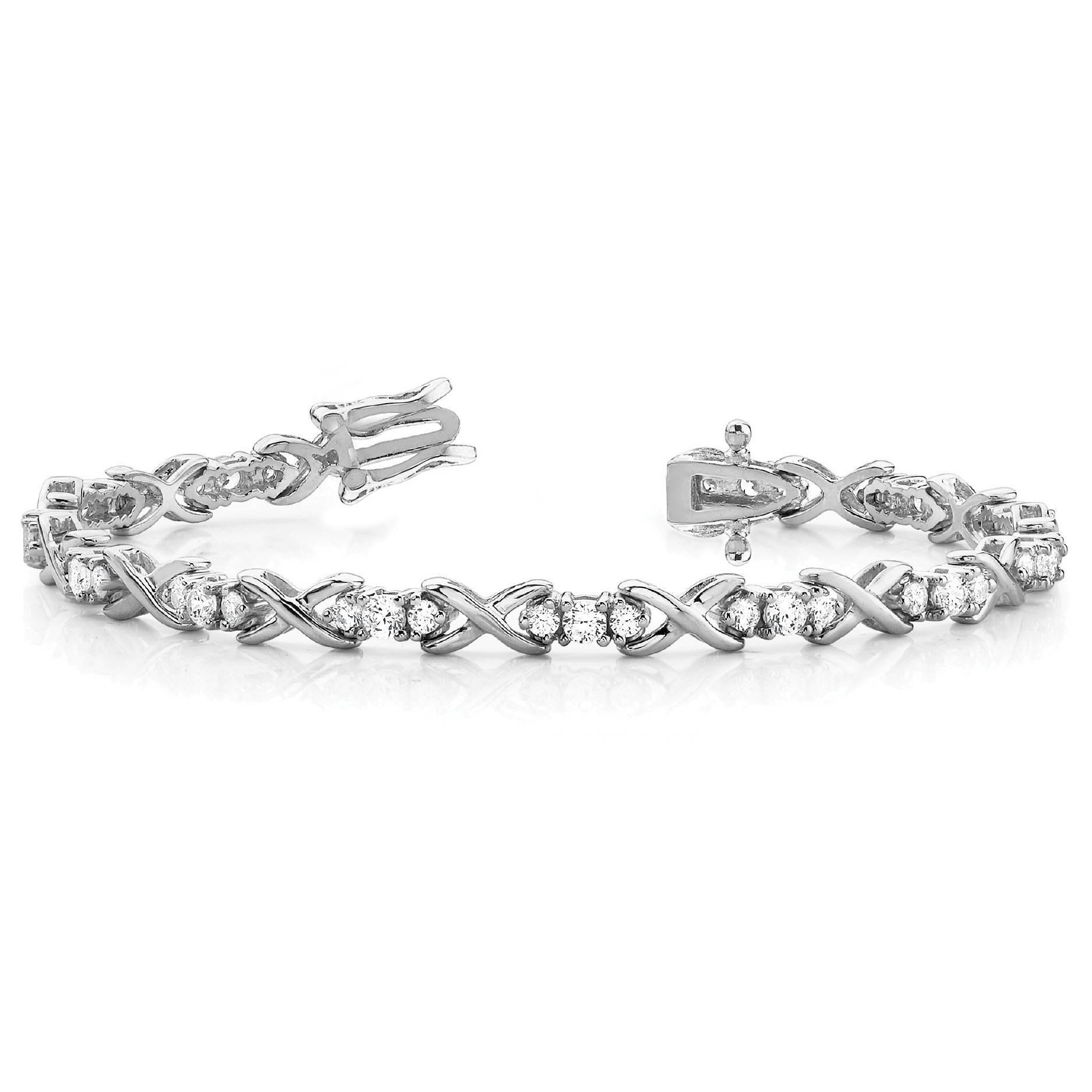 Rianna Natural XO  Diamond Bracelet