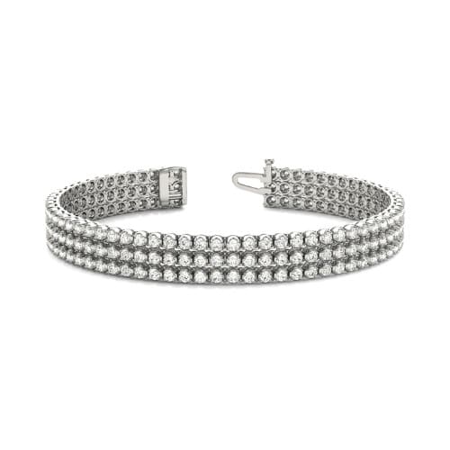 Starli Natural 4 Claw Set  Diamond Bracelet