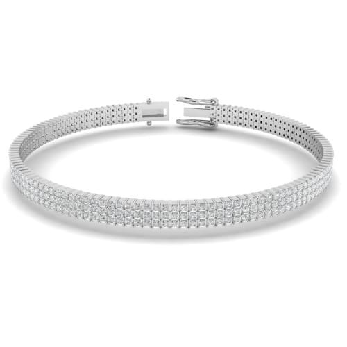 Summerset Natural Prong Set  Diamond Bracelet