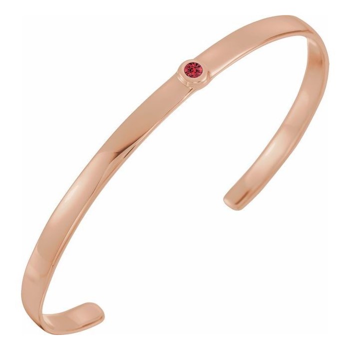 0.15 Ct Natural Ruby Round Cut Tiffinie  in Silver 925