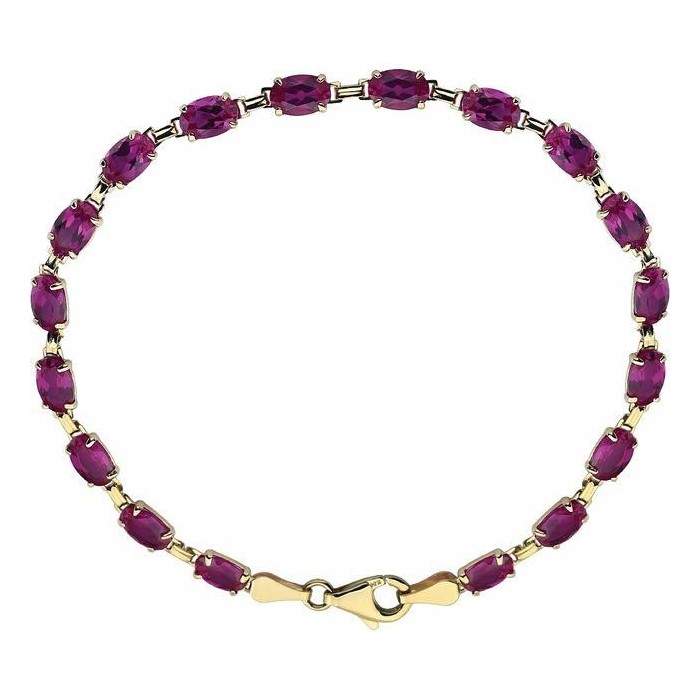 11 Ct Natural Ruby Oval Cut Tiombe  in Silver 925