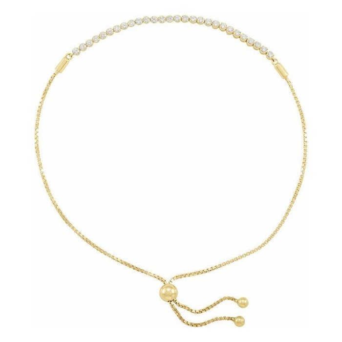 Suesan Natural 4 Prong  Diamond Bracelet