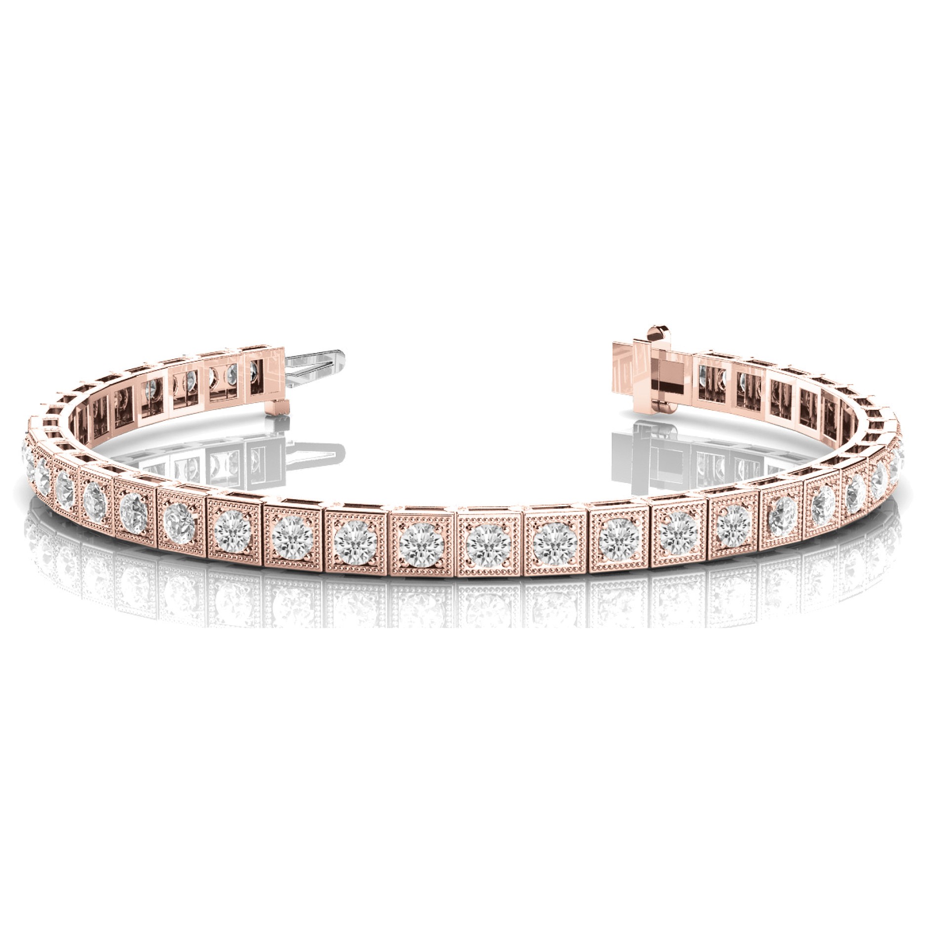 Rosie Lab-Created 4 Prong  Diamond Bracelet