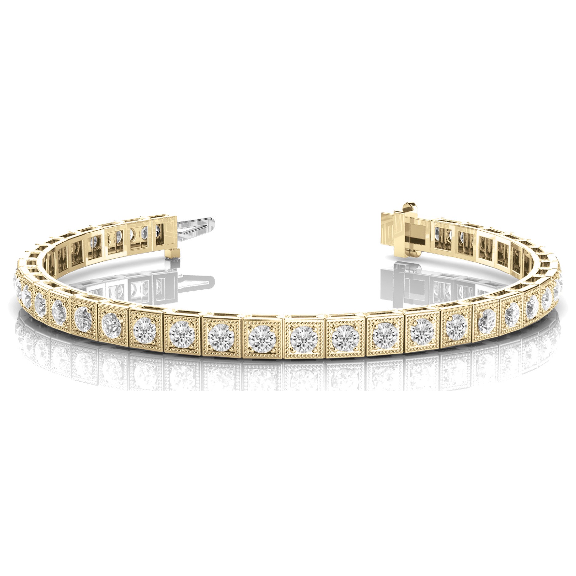 Rosie Lab-Created 4 Prong  Diamond Bracelet