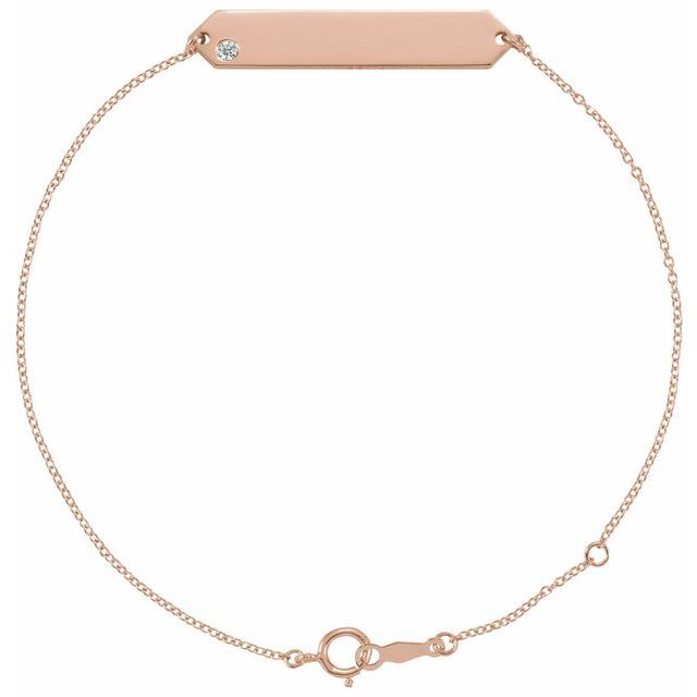 Syndony Natural Flush Setting  Diamond Bracelet