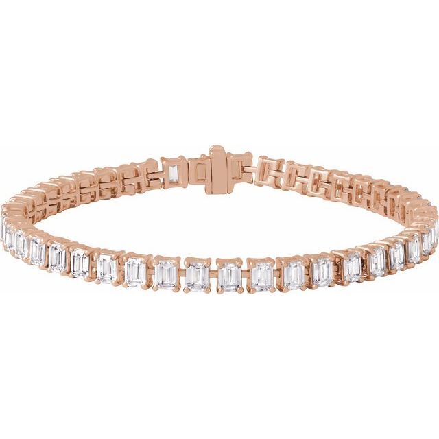 Ryanne Natural 4 Prong  Diamond Bracelet
