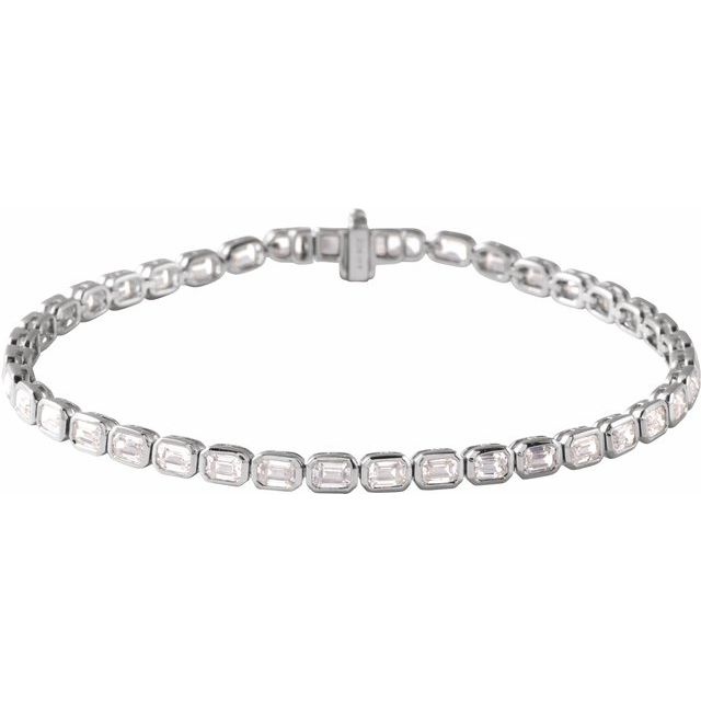 Robina Natural Bezel Set  Diamond Bracelet