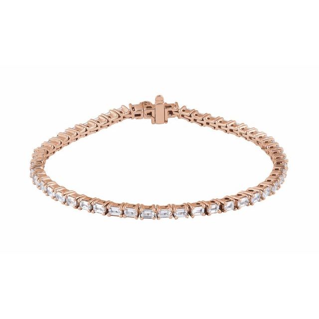 Renea Natural 4 Prong  Diamond Bracelet