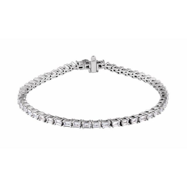 Renea 5.00 Carat Natural 4 Prong  Diamond Bracelet