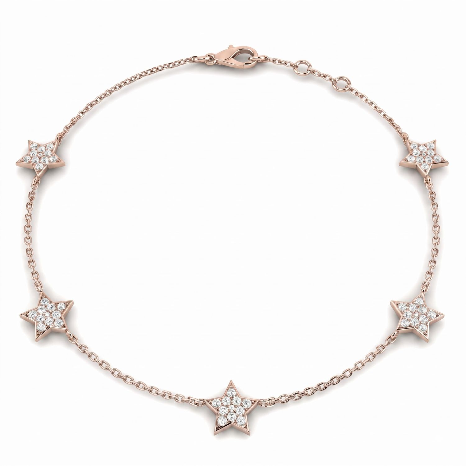 Zadie Star Diamond Friendship Bracelet