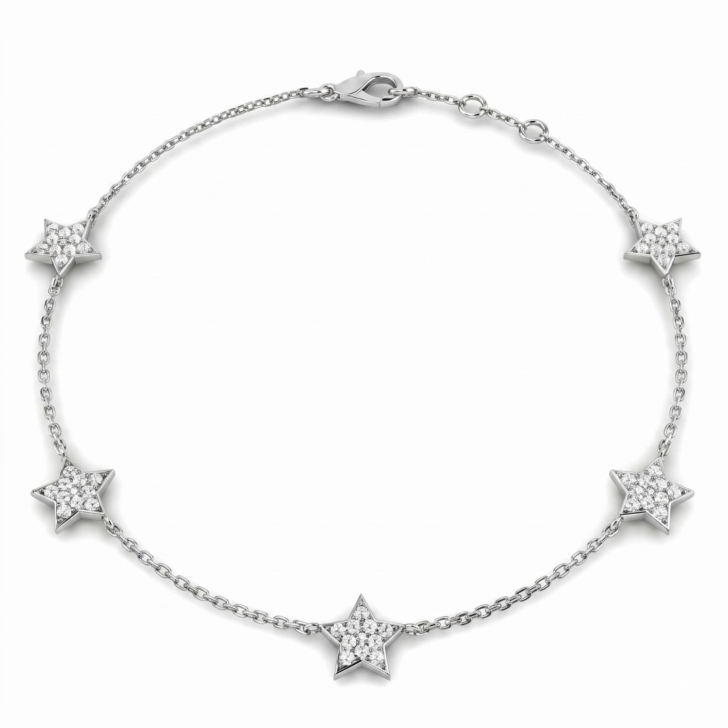 Zadie Star Diamond Friendship Bracelet