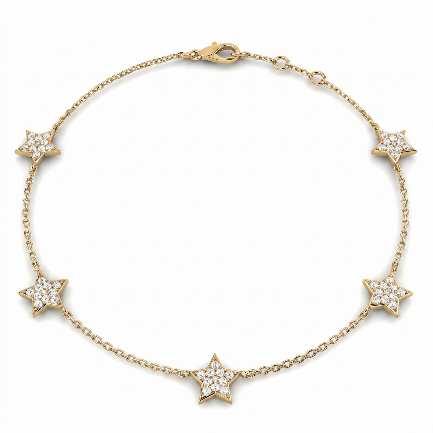 Zadie Star Diamond Friendship Bracelet