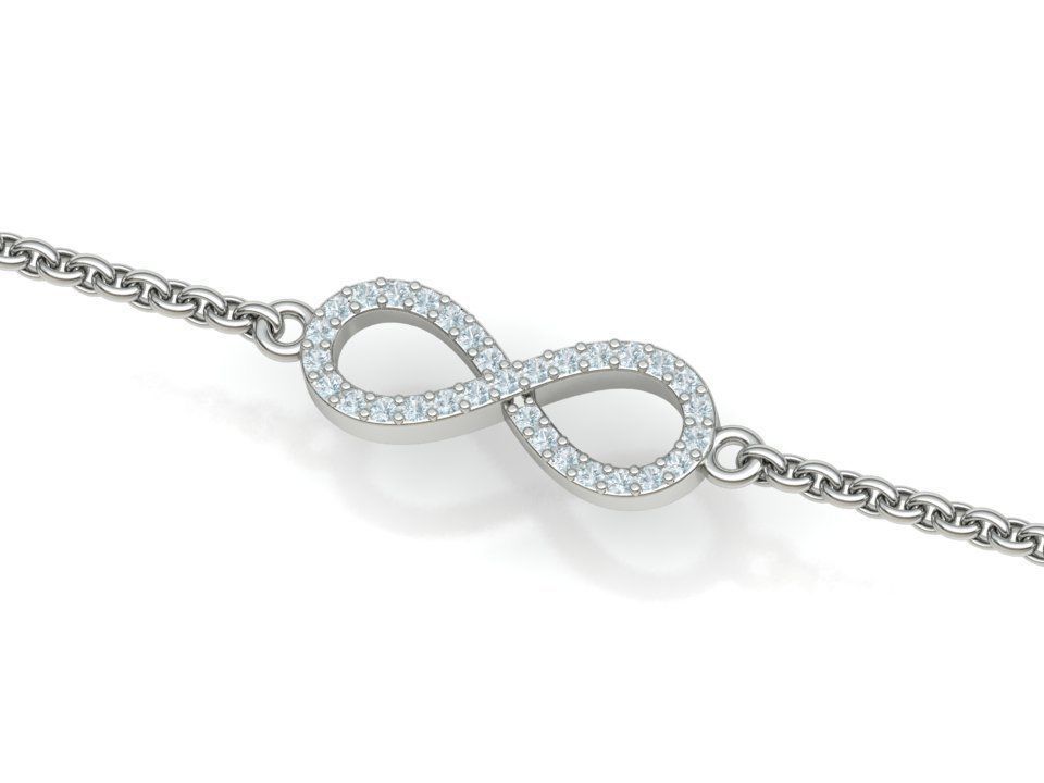 0.15 Ct Natural Diamond Round Cut Tivona  in 18K White Gold