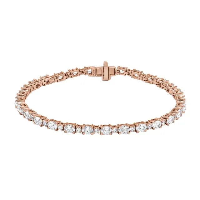 Suzanna Natural 4 Prong  Diamond Bracelet