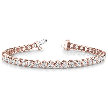Roanne Natural Bezel Setting  Diamond Bracelet