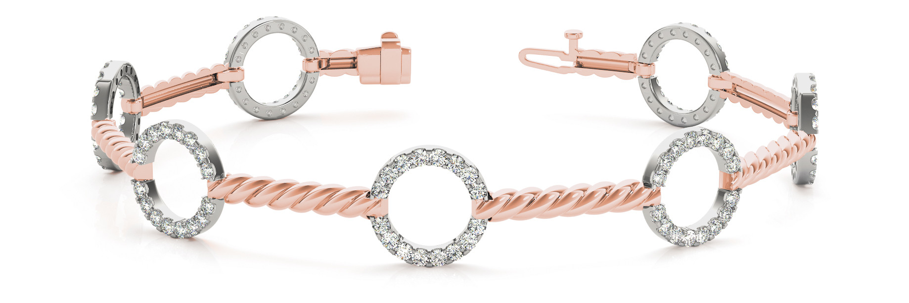 Callum Natural  Diamond Bracelet