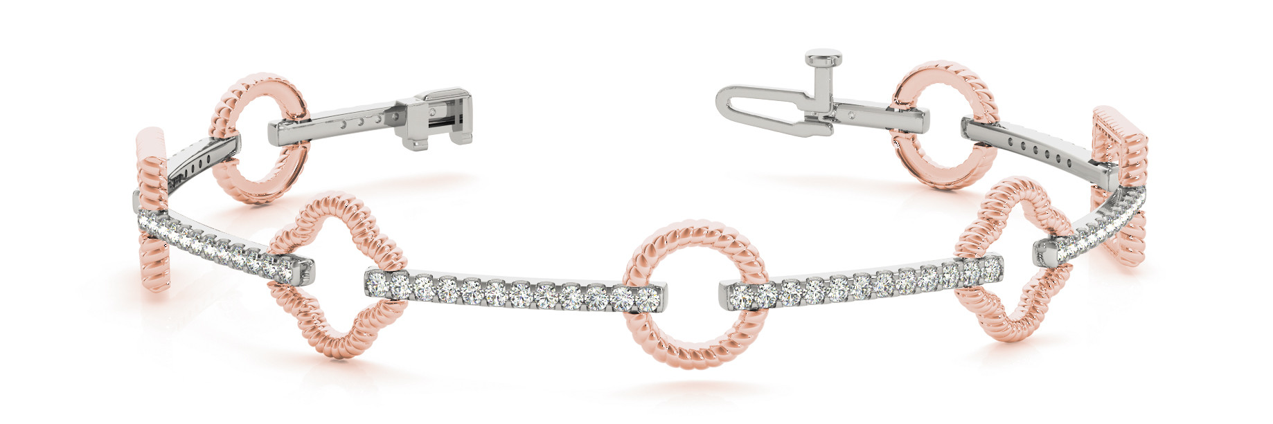 Theresa Natural  Diamond Bracelet