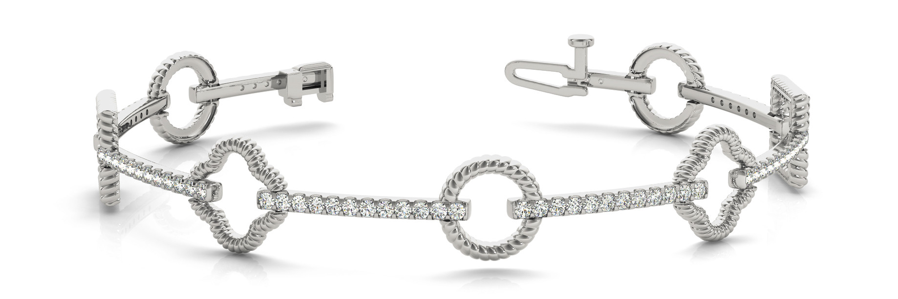 Theresa Natural  Diamond Bracelet
