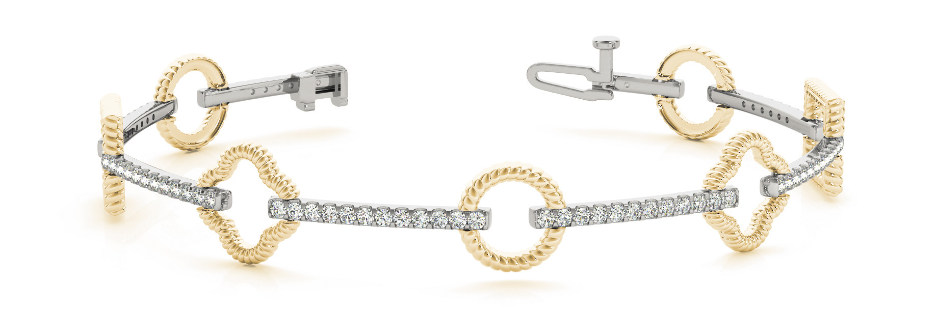 Theresa Natural  Diamond Bracelet