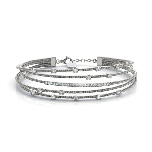 Piper Lab Grown Diamond Bangle Bracelet