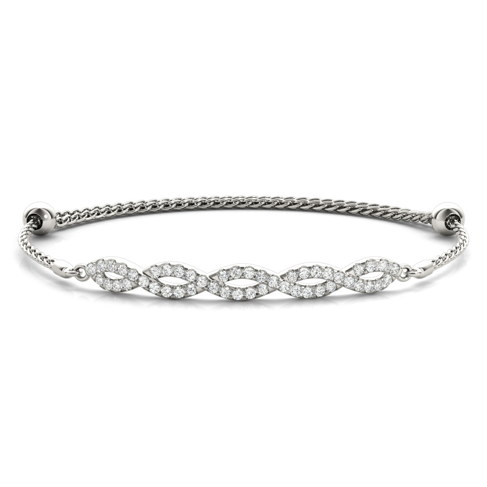 Ivanka Natural  Diamond Bracelet