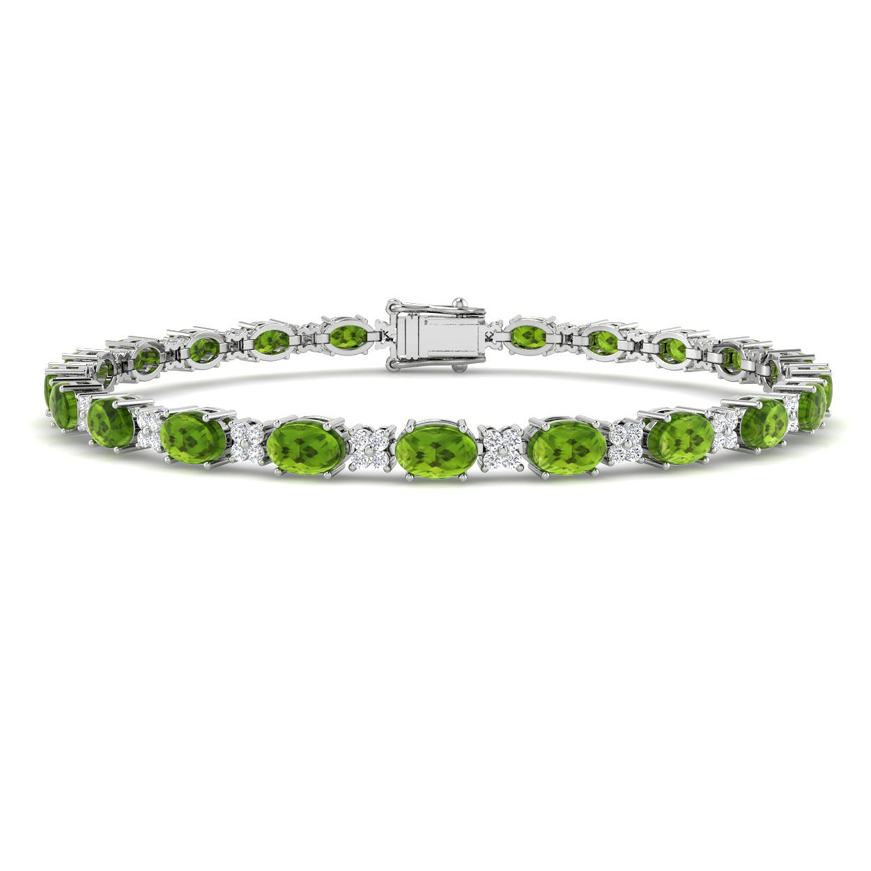 Jenovan Prong Set Peridot Gemstone