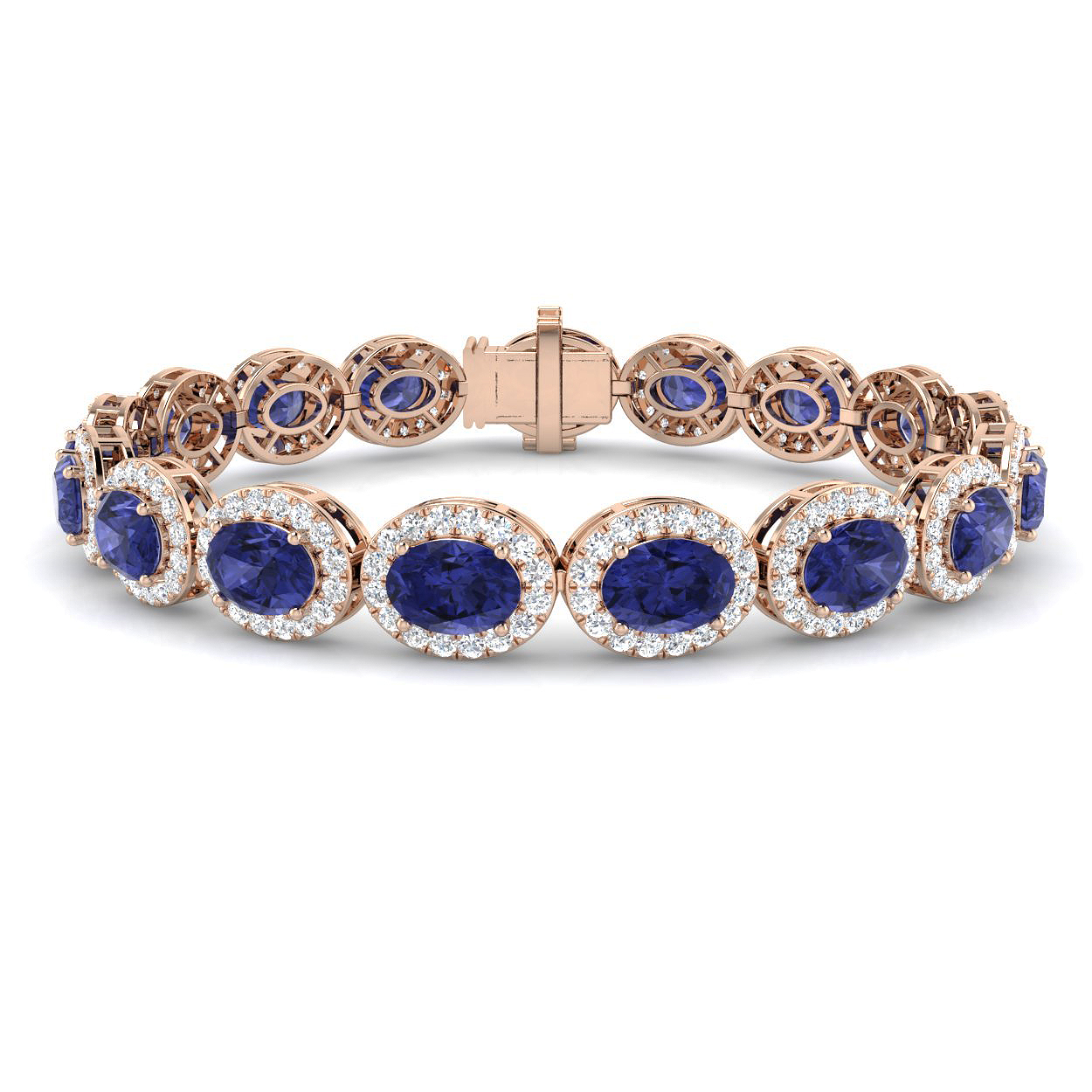 Shyara Tanzanite Rose Gold 4 Prong 