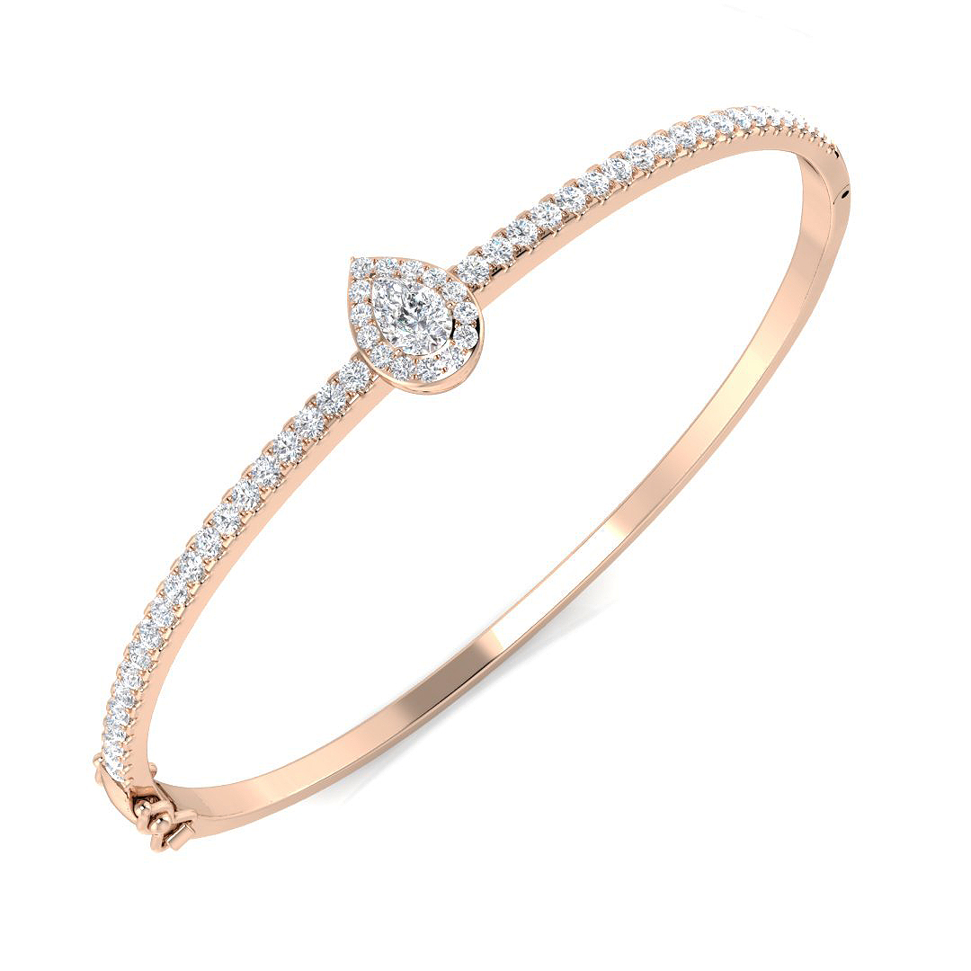 Sulerin Lab-Created Pave set Diamond Bracelet