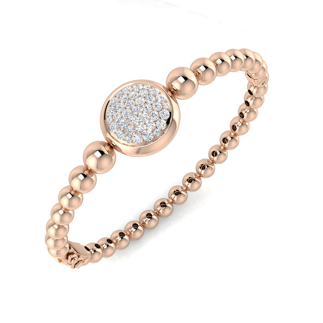 Sulcya Lab-Created Pave set Diamond Bracelet