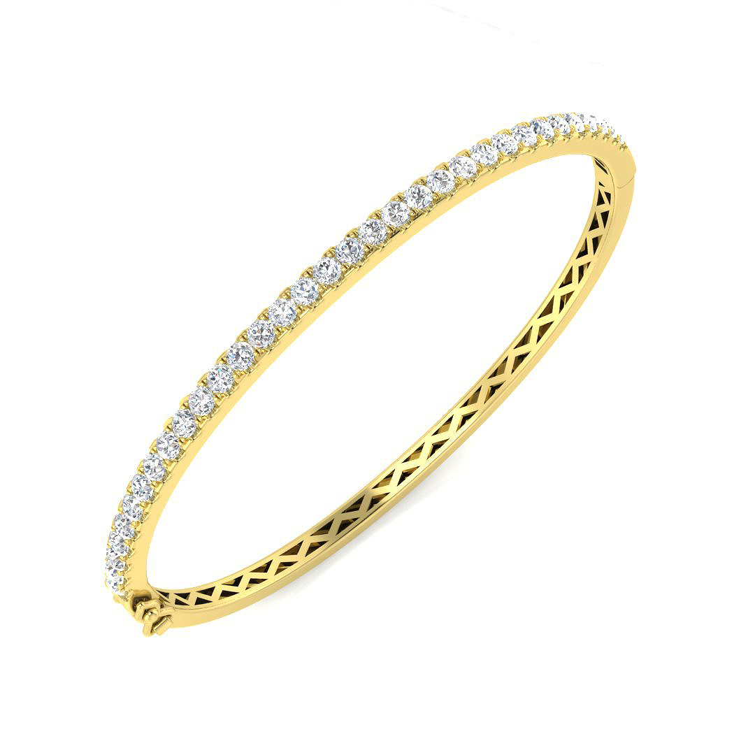 Silviyya Lab-Created Pave set Diamond Bracelet