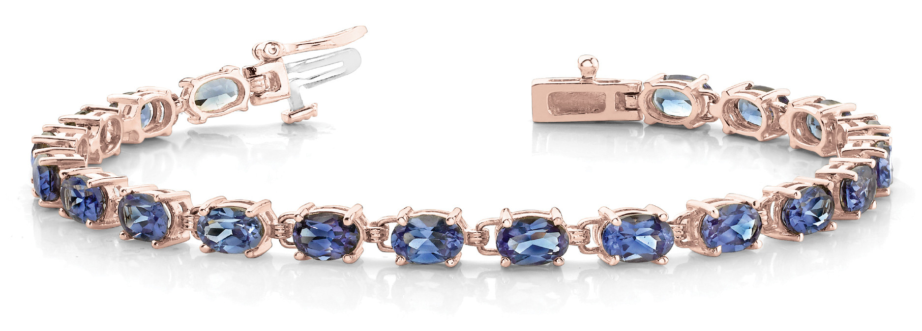 Jamie Tanzanite  Diamond Bracelet