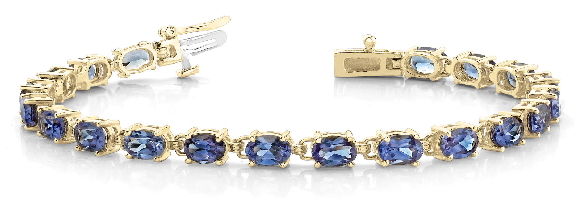 Jamie Tanzanite Yellow Gold 