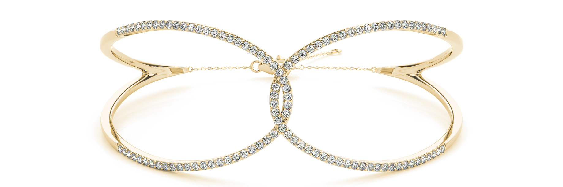 Lexie Natural Pave Setting  Diamond Bracelet