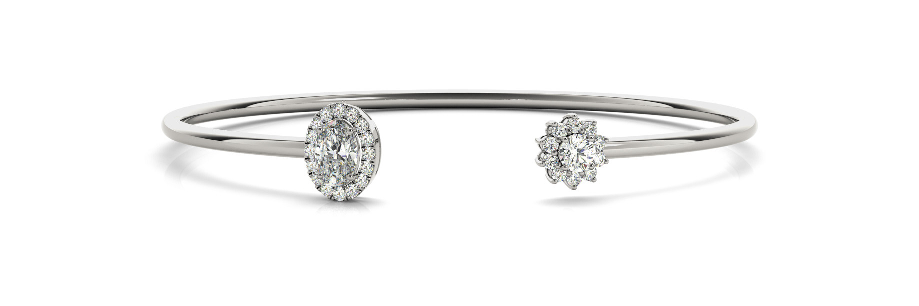 Vedanshi Lab-Created 4 Prong Set Diamond Bracelet