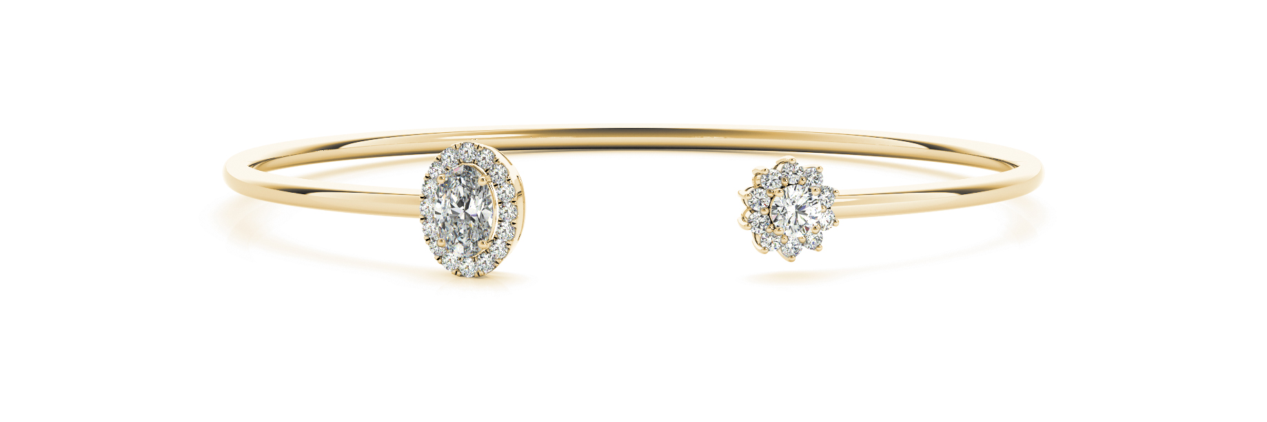 Vedanshi Lab-Created 4 Prong Set Diamond Bracelet