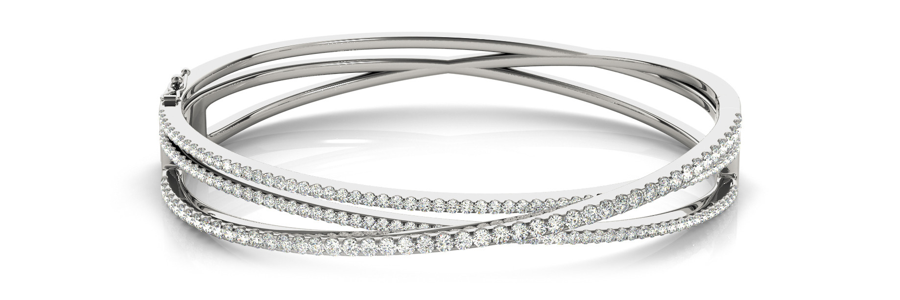 Vasilisa Lab-Created 2 Prong Set Diamond Bracelet
