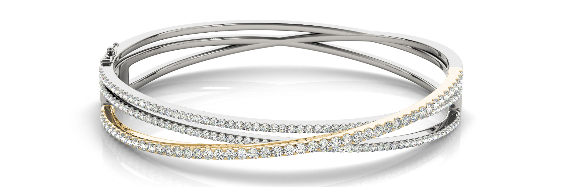 Vasilisa Lab-Created 2 Prong Set Diamond Bracelet