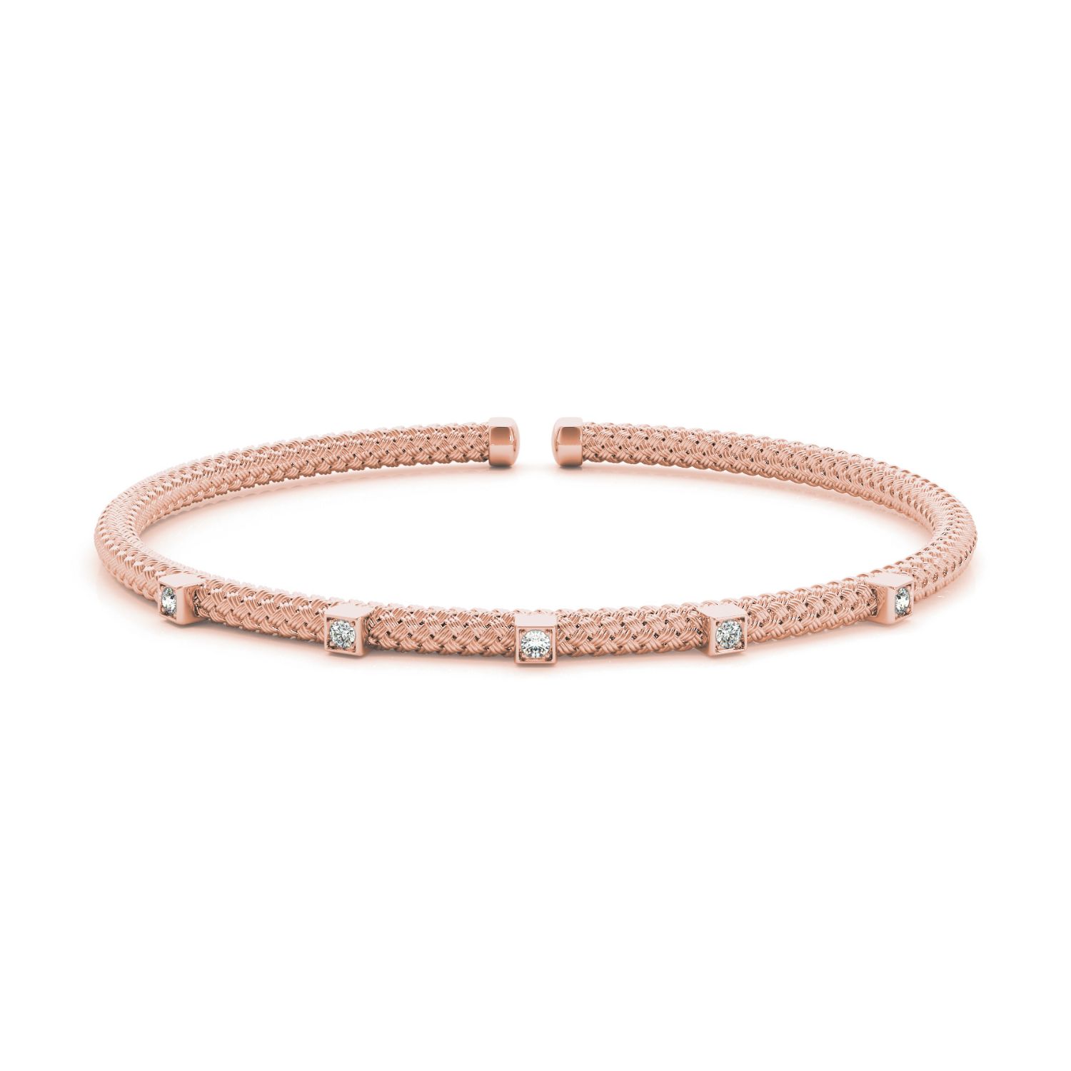 Emberly Bangle Diamond Bracelet