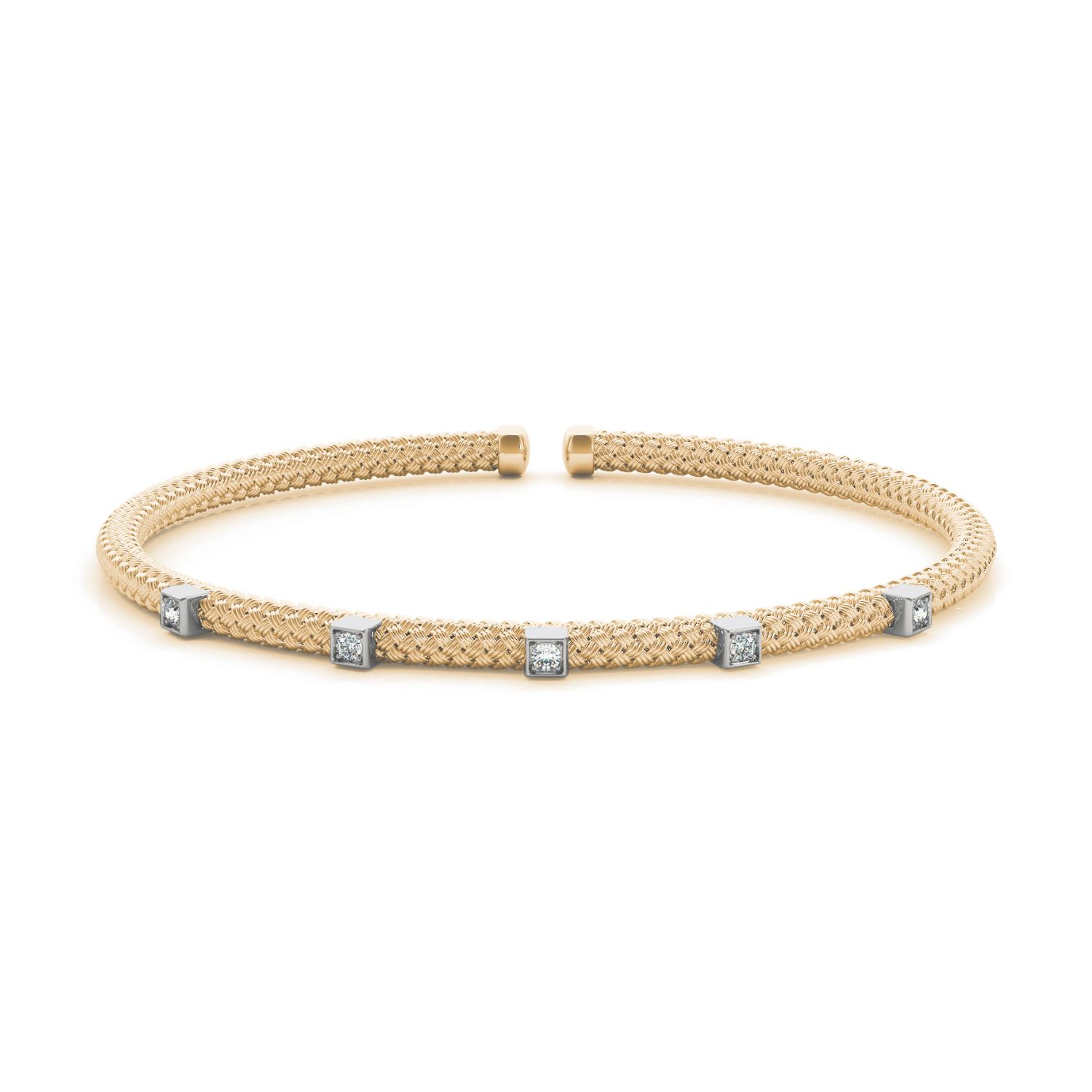 Emberly Bangle Diamond Bracelet